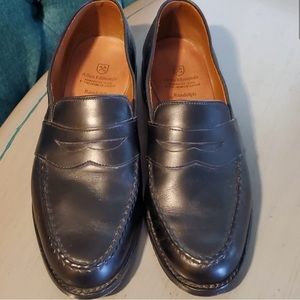 Allen Edmonds Mens Randolph Moc Toe Penny Loafer Leather Dress Shoes Size 11